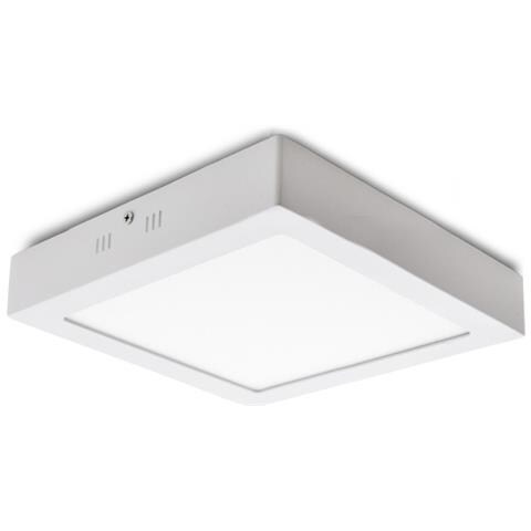 Plafoniera Led Piazza Superficie Montata 300mm 24w 1900lm 30.000h - Foto 9