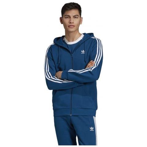 felpa adidas 3 stripes uomo