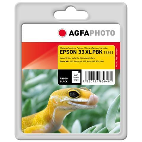 Cartuccia compatibile d'inchiostro nero (foto) apet336pbd circa 400 pagine. - Foto 1