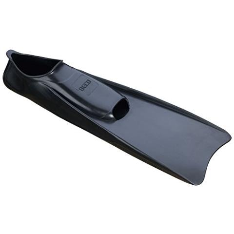 9910 - Pinne Corte Unisex Adulto In Silicone, Unisex - Adulto, 9910, Nero, 34/35 - Foto 1