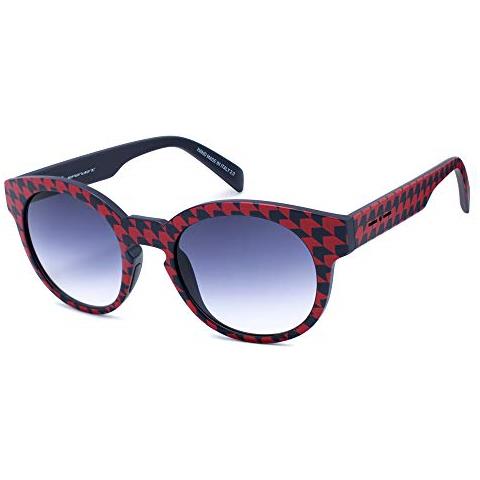 0909t-pdp-053 Occhiali Da Sole, Multicolore (rosso / Nero), 51,0 Donna - Foto 1