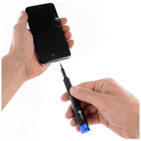 Mako Bit Di Precisione Di Driver A 64 Bit Kit Di Precisione In Alluminio Bit Del Driver Cacciavite Lungo Bit Di Estensione Portatile Macbook Iphone Smartphone Tablet Strumenti Di Riparazione Di Precisione - Foto 2