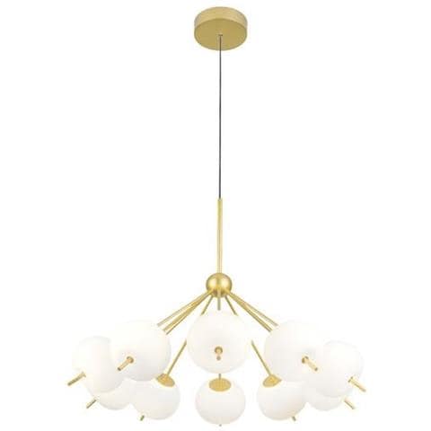 Esclusiva Lampada A Sospensione A Led Oro Bianco - Apple 10 - Foto 2