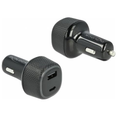 64108 Caricabatterie Per Dispositivi Mobili Nero Auto - Foto 1