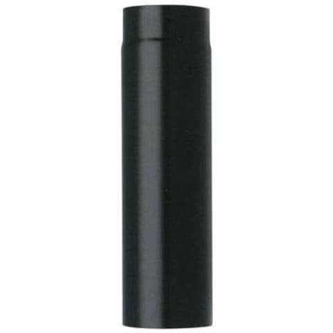 Tubo Legna Plus Light Nero Opaco Cm 12 H. cm 100 - Foto 1