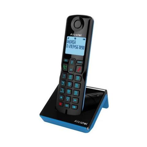 S280 Solo Cordless Dect Con Vivavoce 3 Tasti Chiamata Rapida Blue / black - Foto 1