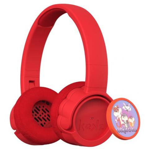 1075999 Cuffia E Auricolare Wireless A Padiglione Musica E Chiamate Rosso - Foto 1