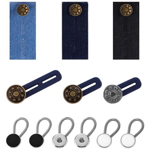 Set Di Estensori In Vita Con Fibbia Per Jeans - Foto 3