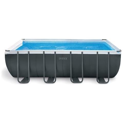 26356 piscina fuori terra Piscina con bordi Piscina rettangolare 17203 L Nero - Foto 1