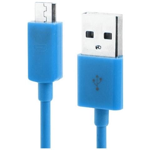 Cavo Dati E Ricarica Usb To Microusb 2 Metri Blu - Foto 2