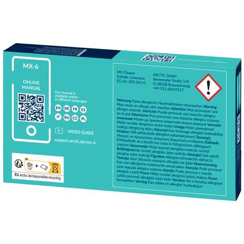 MX-6 compontente del dissipatore di calore Pasta termica 4 g - Foto 3
