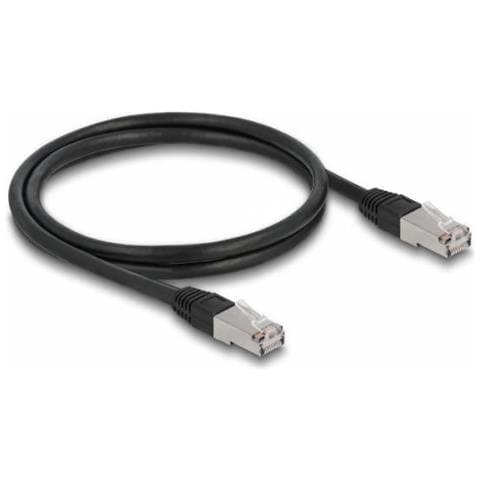 80126 Cavo Di Rete Nero 1 M Cat6a S /ftp (s-stp) - Foto 1