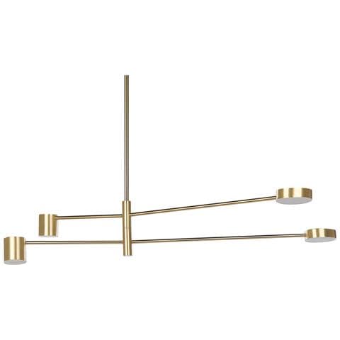 Lampadario Bandon Metallo Oro - Foto 2