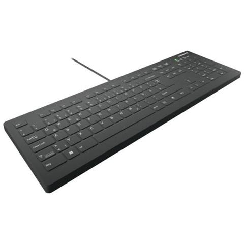 Tastiera USB AK-C8112-U1-B/DE  (Layout Tedesco) Colore Nero - Foto 2