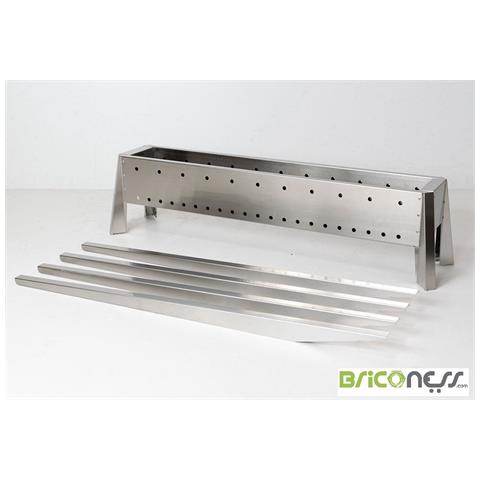 Barbecue Per Spiedini E Arrosticini In Acciaio Inox Spiedo Grill El Gaucho - Foto 6