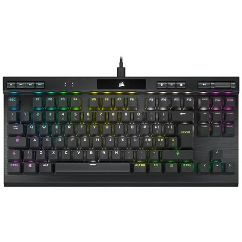 Gaming K70 Rgb Tkl Champion Series Black Abs Keycaps - Foto 1