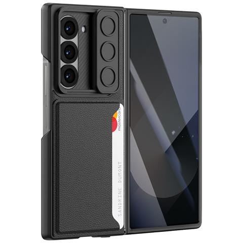 Cover Per Samsung Galaxy Z Fold6 Con Portacarte E Vetro Temperato - Foto 1