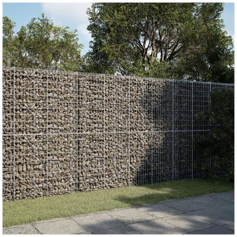 Cesto Gabbione Con Copertura 350x100x200 Cm In Ferro Zincato - Foto 1