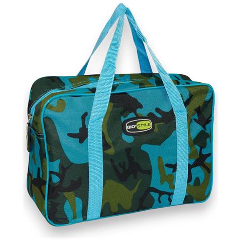 Borsa Termica Camuflage 8 Lt Per Spiaggia Mare 30x12xh22 Cm Giòstyle - Foto 2