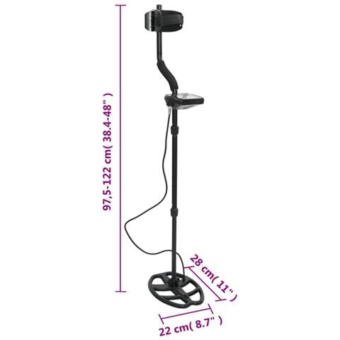 Metal Detector 20 cm Profondit? Ricerca Schermo LCD - Foto 7