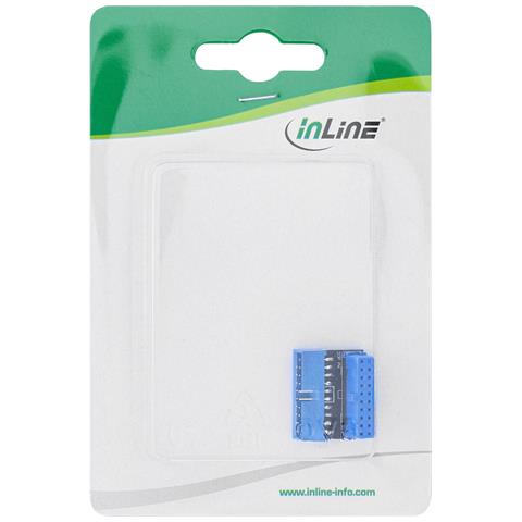 USB 3.0 Adapter interno, da maschio a femmina post connettore - Foto 2