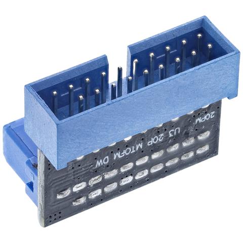 USB 3.0 Adapter interno, da maschio a femmina post connettore - Foto 3