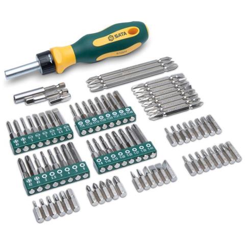 Set Cacciavite A Cricchetto 80 Pz - Foto 2