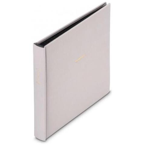 Hama Memories Album Fotografico E Portalistino Grigio 50 Fogli Rilegatura Del Libro - Foto 2