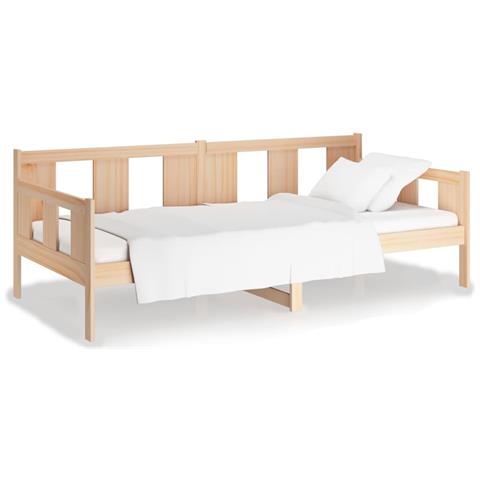 Lusso Casadino -  Dormeuse In Legno Massello Di Pino 80x200 Cm - Foto 1