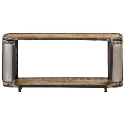 Mobile Porta Tv 90x30x40 Cm In Legno Massello Di Mango - Foto 1