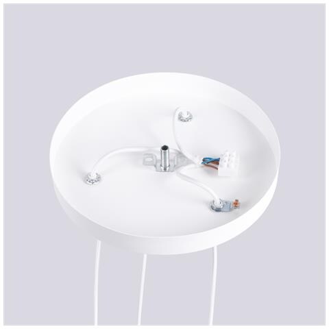 Sollux Lighting Lampada A Sospensione Halo 3p Bianco Sl.1710 - Moderno Lampada A Sospensione Bianco 125x25x25 Cm - Foto 8