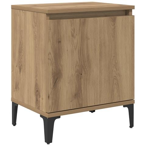 Tavolo da comodino in rovere artigianale Rovere artigianale - Foto 1