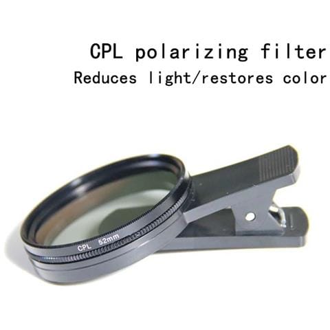 Filtro Polarizzatore Cpl Da 52 Mm Per Smartphone E Tablet: Elimina I Riflessi E Migliora La Qualità Dell'immagine - Foto 2