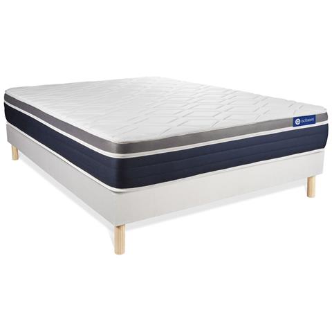 Kit Rete E Materasso Actimemo Confort 120x200cm - Spessore : 26cm- Memory Foam - Moderatamente Rigido - Foto 1