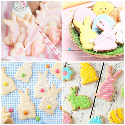 Grandi Formine Pasquali Per Biscotti In Acciaio Inossidabile Coniglio Uovo Cuore - Foto 5