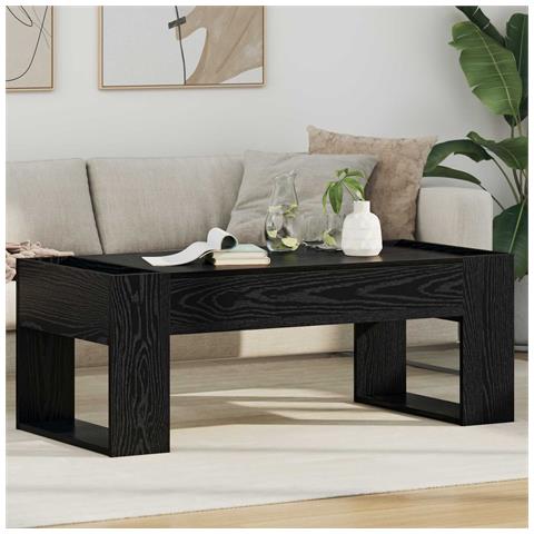 Tavolino da salotto Rovere Nero 110 x 50 x 41 cm - Foto 2