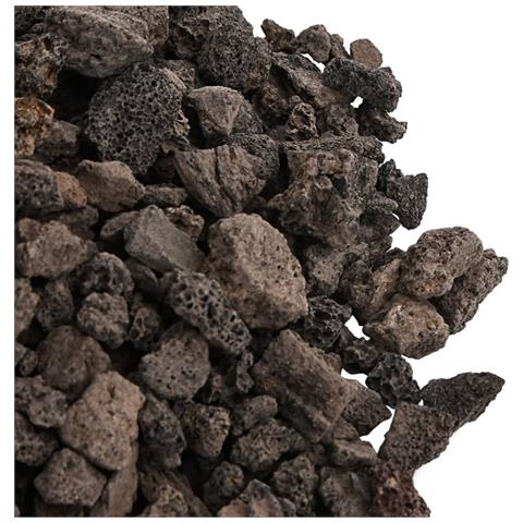 Rocce Vulcaniche 10 kg Nere 1-2 cm - Foto 5