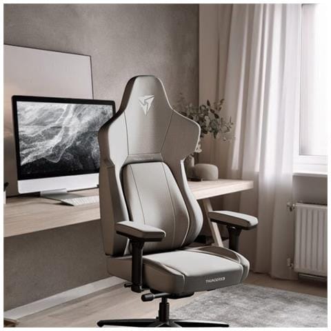 CORE Loft Sedia per gaming universale Seduta imbottita Nero - Foto 5