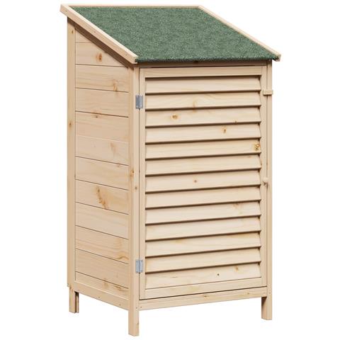 Capanno da Giardino Naturale 59 x 56 x 113,5 cm - Foto 1
