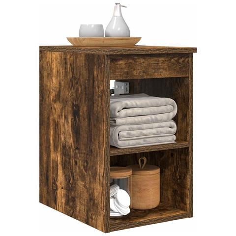 Armadio Bagno In-between Rovere Fumo 30 x 41 x 50 cm - Foto 8