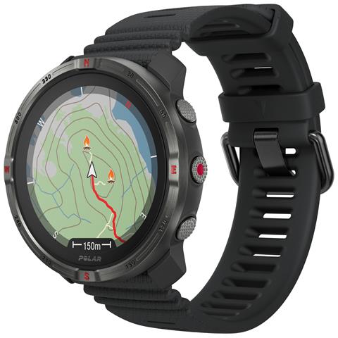 Grit X2 3,25 cm (1.28") AMOLED 44.7 mm Digitale 416 x 416 Pixel Touch screen Nero GPS (satellitare) - Foto 1