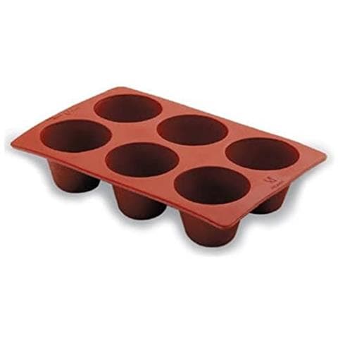Stampo in silicone per crostate, 6 cavità, 7 cm di diametro - Foto 1