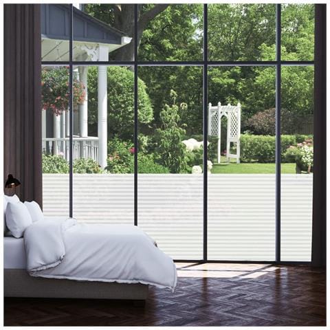 Pellicola Finestra Sabbiata Adesiva a Righe 0,9x5 m - Foto 2