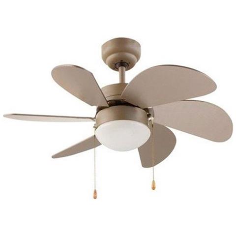 Ventilatore Da Soffitto Con Luce Vt-90 50w 80 Cm S0405677 - Foto 1