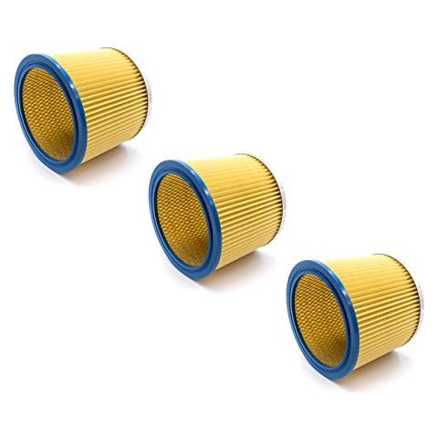 Vhbw 2 Filtri A Piega Piatta Per Aspirapolvere Matrix – Compatibili Con WDCNE 1400-20/25, Blu/Giallo - 2