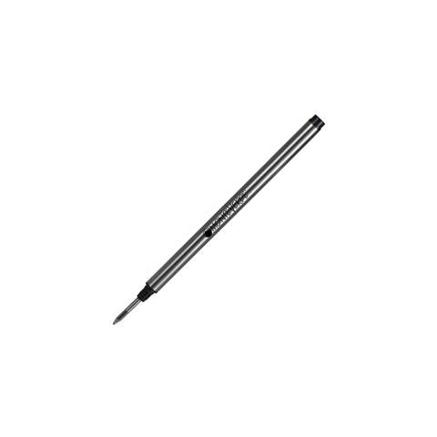 Blister 2 Refill In Metallo Per Roller Montblanc ® Nero Punta Media - Foto 1