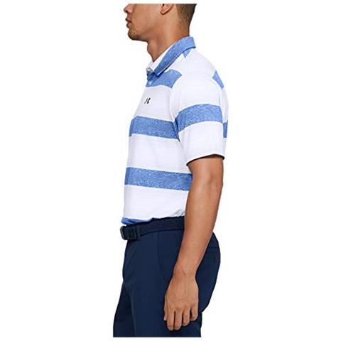 Playoff 2.0polo Uomoblanco (bianco / Moonstone Blu / Grigio Pitch 123) M - Foto 2