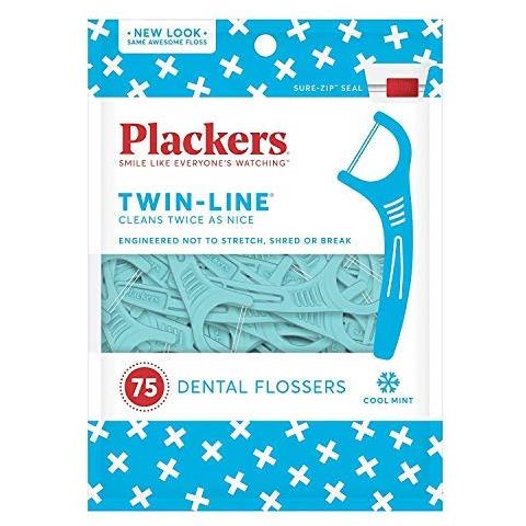 Twinline Plettri Per Filo Interdentale, 75ct - Foto 1