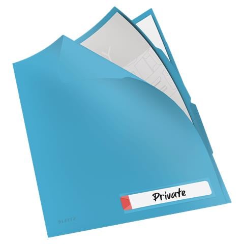 Leitz Sichthlle Cosy 47160061 A4 3fcher Pp Blau 3 St. / pack. (47160061) - Foto 2