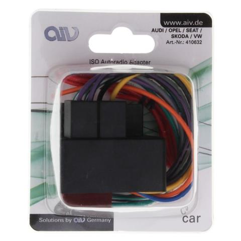 410632 ISO Autoradio Multicolore cavo di interfaccia e adattatore - Foto 2